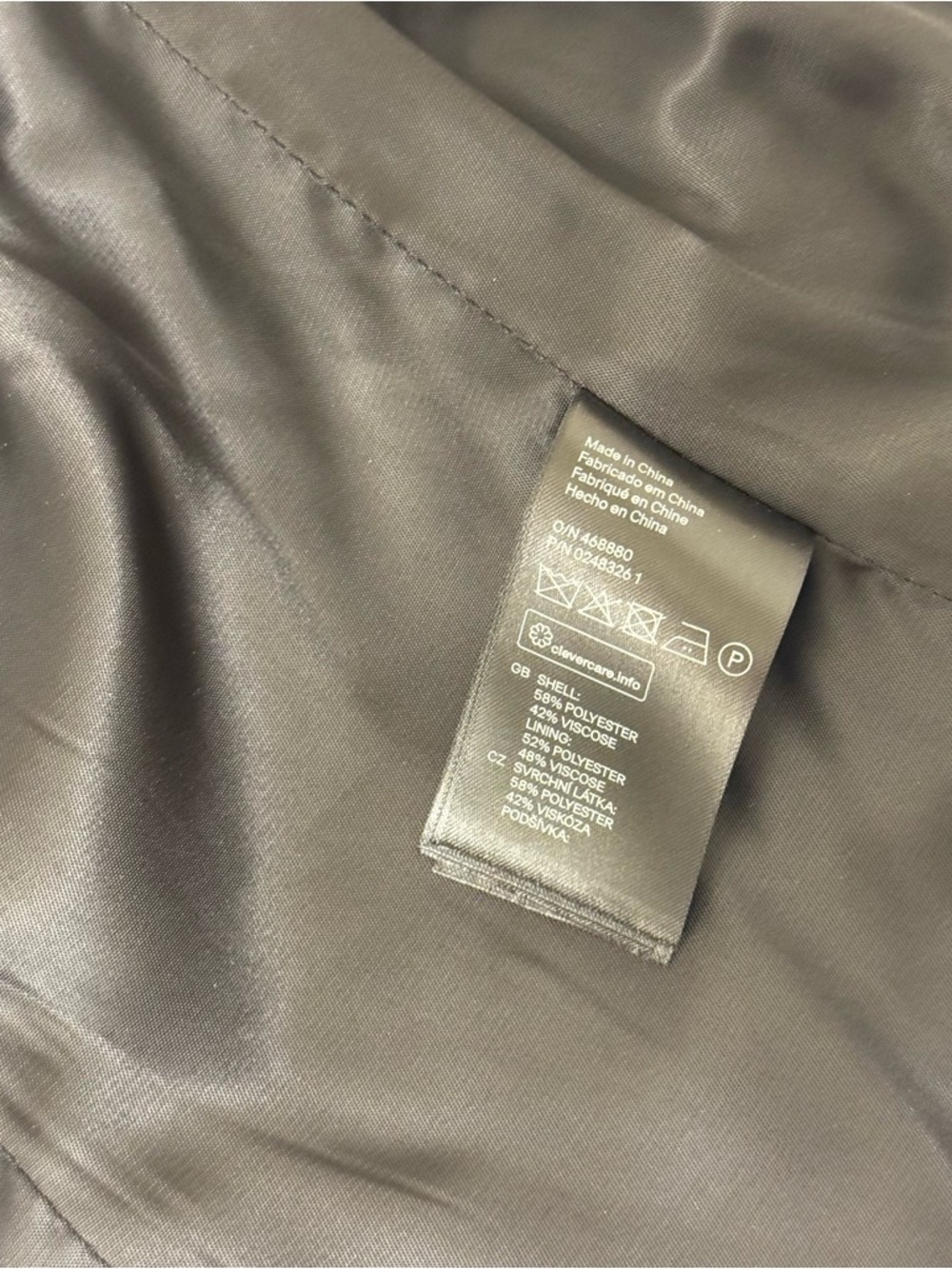 H&M Women Black and white Tweed Blazer Size 12 - Picture 7 of 7